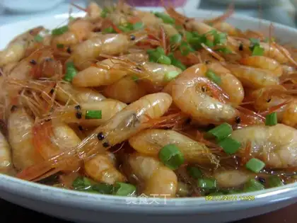 Shrimp in soy sauce