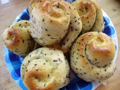 Black sesame meal bag