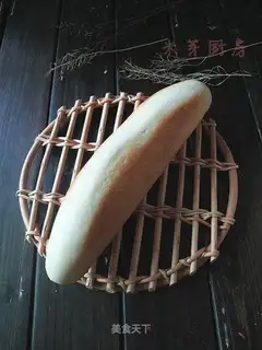 Crispy roasted long steamed buns