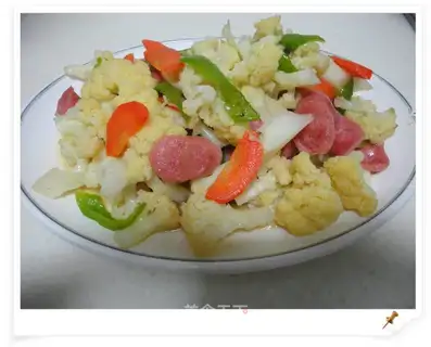 Colorful cauliflower