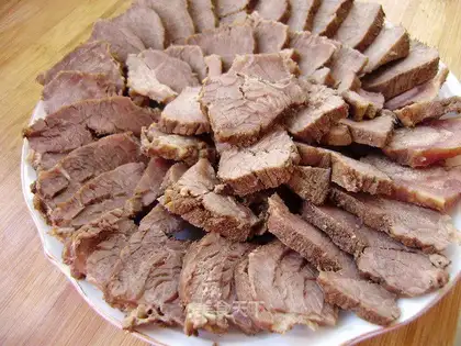 marinated beef