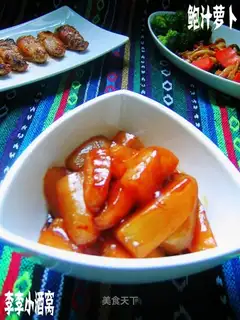 radish with abalone juice
