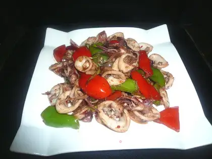 Grilled Pentube Fish in Spicy Sauce