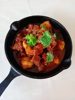 Tomato bean curding oxen