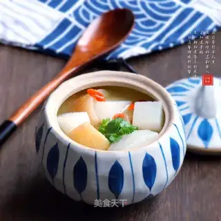 The gravy radish soup