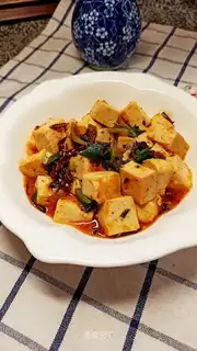 Chicken sauce, tofu