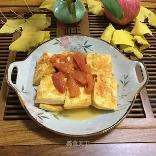Tofu with tomatoes