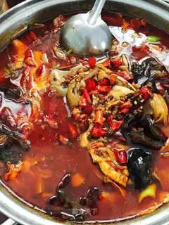 Boiled fish