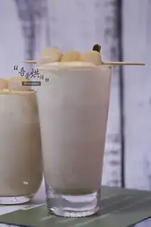 White bean milk cap