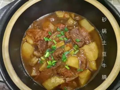 Sandpot potatoes and oxen