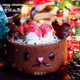 Christmas moose cake