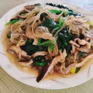 Mushroom spinach powder