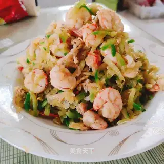 Radish shrimp