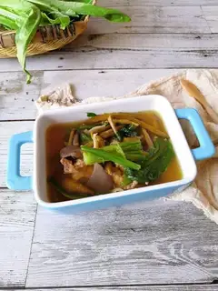 Three soups of meat