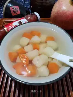 Horseshoe carrots and sugar