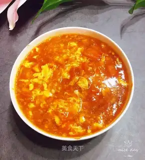 Tomato egg soup