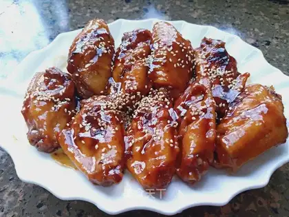 Coke chicken wings
