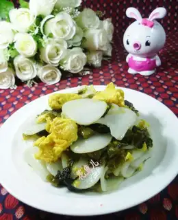 Sour eggs fried cake