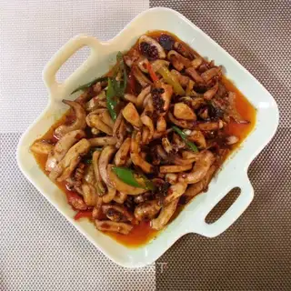 Spicy squid