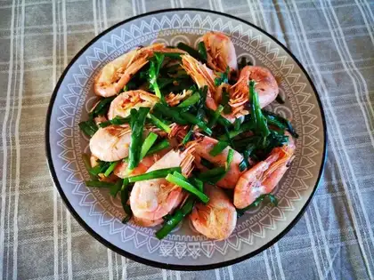Seed shrimp casserole