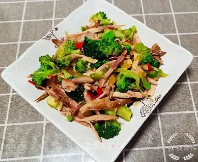 The broccoli with the silk