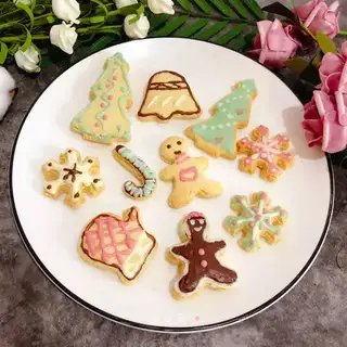 Christmas gingercake