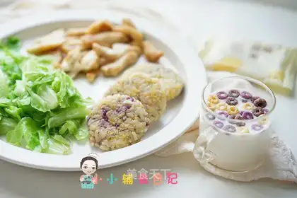 Potato cheese rice cake