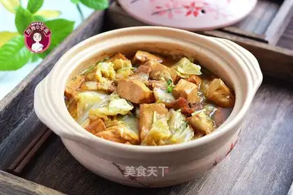 A casserole, bean curd