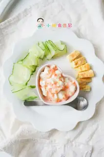 Salmon carrot tofu