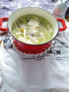Tofu soup
