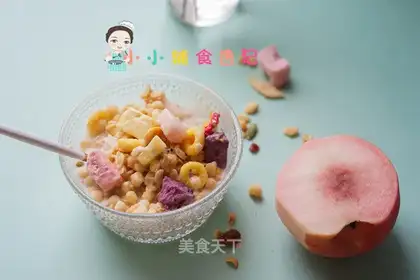 Peanut butter milk cereal