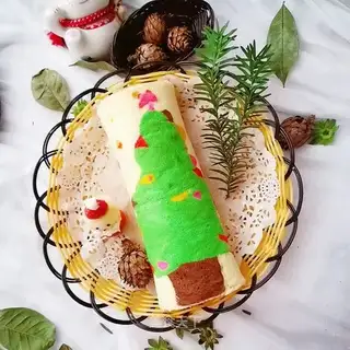 Christmas cake roll