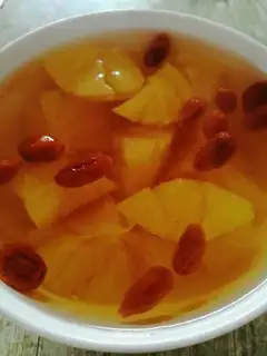 Hot orange water