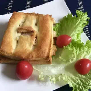 Banana mashed toast