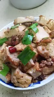 Homemade tofu