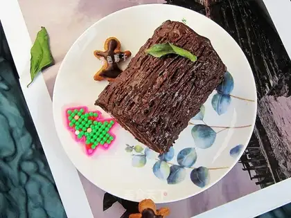 Christmas stake cake
