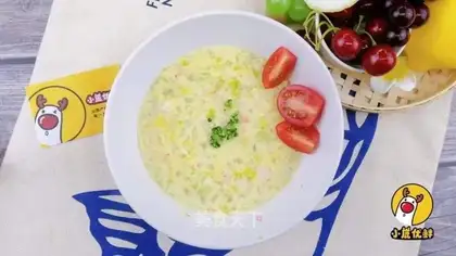 Shrimp rice and eggs