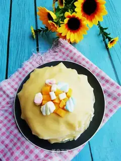 The durian mango cake