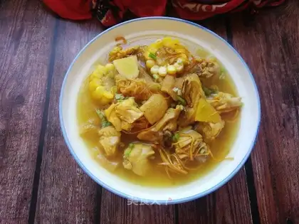 Porridge mackerel mackerel soup