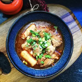 Chicken-cooked rice line