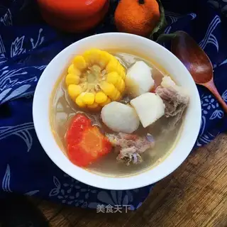 ♪ Mountain medicine corn chop soup ♪