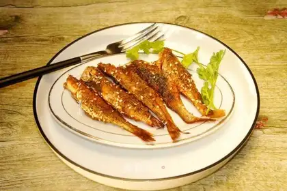 Frozen yellowfish