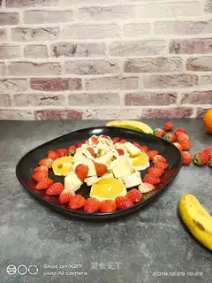 Strawberry apple banana salad