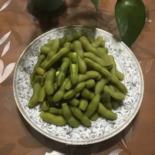 Water to boil the beans