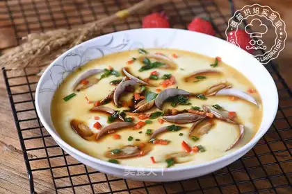 Flower clams and eggs