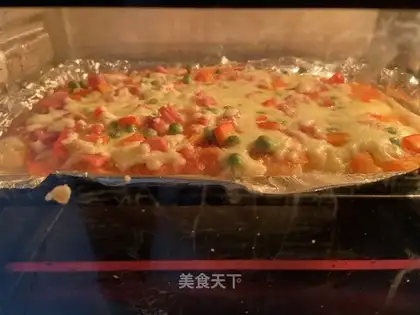 Homemade pizza