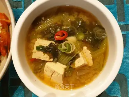 Korean sauce soup