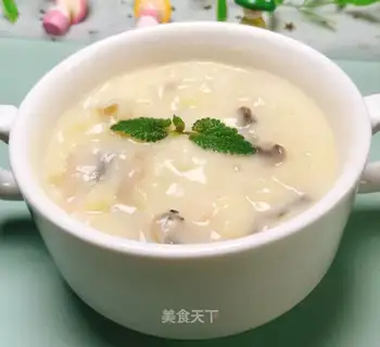 Butter mushroom soup