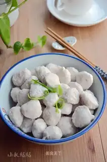 Homemade fishballs