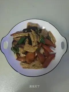 Scrambled mushrooms